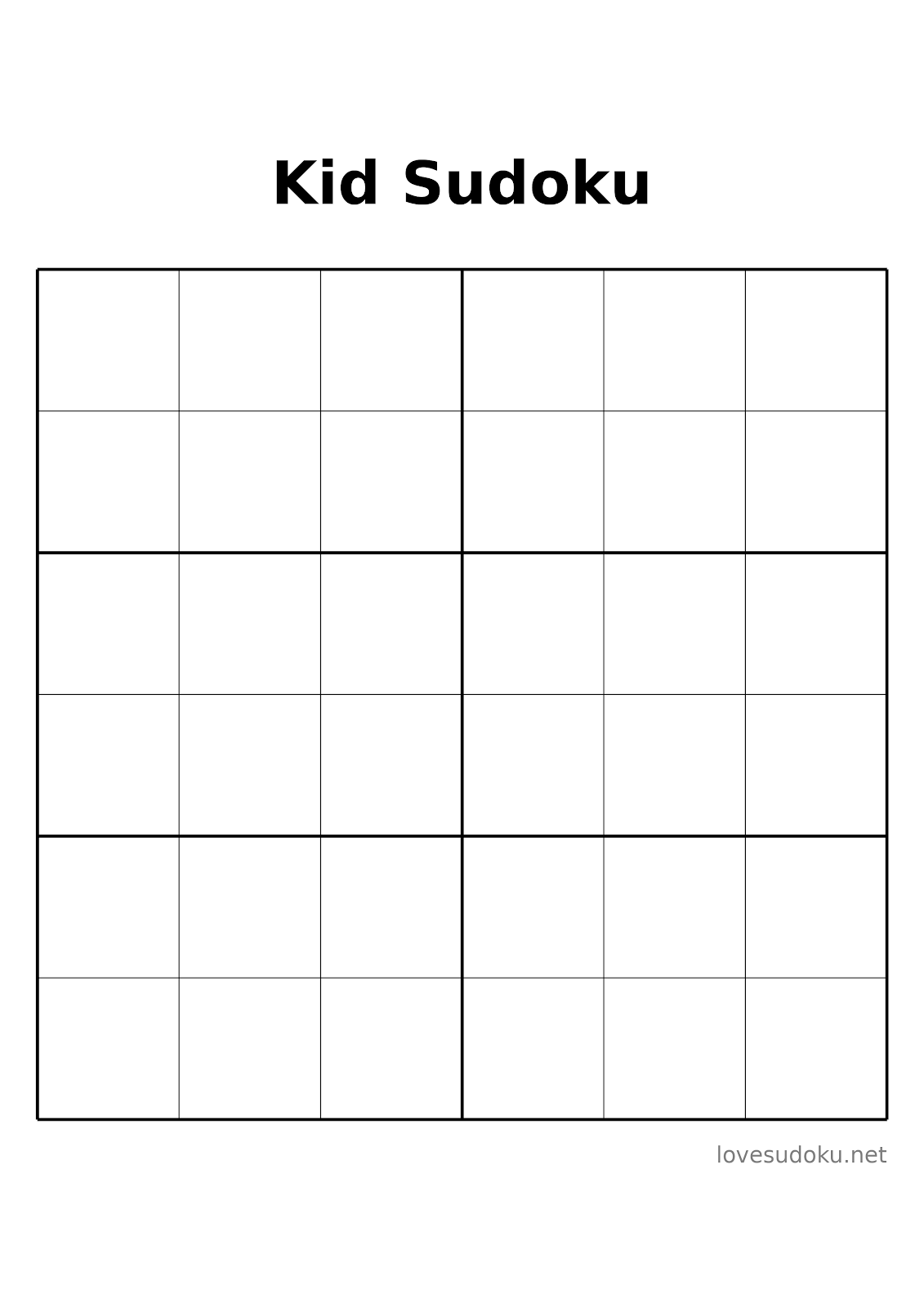 sudoku 6 by 6
